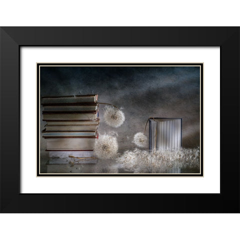 For Three... Black Modern Wood Framed Art Print with Double Matting by Kopcev, Igor
