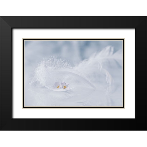 Arioso of spring Black Modern Wood Framed Art Print with Double Matting by Kopcev, Igor