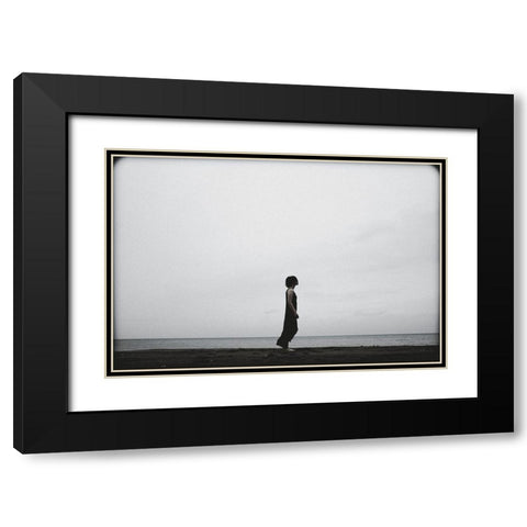 IVe Been Waiting A Long Time. Black Modern Wood Framed Art Print with Double Matting by Midoriselfphoto