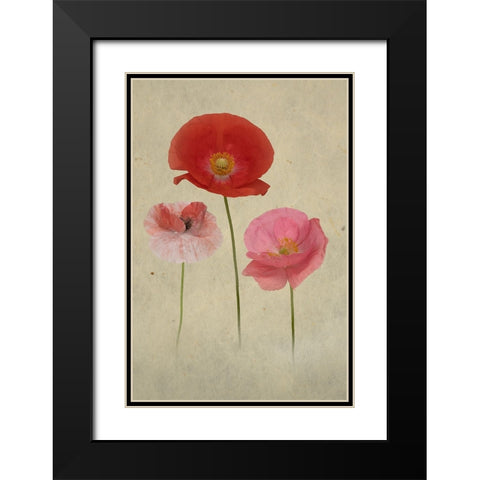 Friends Black Modern Wood Framed Art Print with Double Matting by Urbanski, Richard