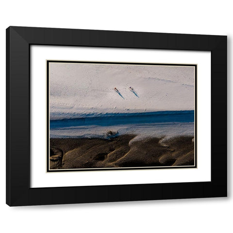 Untitled Black Modern Wood Framed Art Print with Double Matting by Alam Khan, Rakibul
