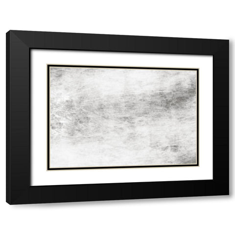 Abstract Mono Black Modern Wood Framed Art Print with Double Matting by 1x Studio II