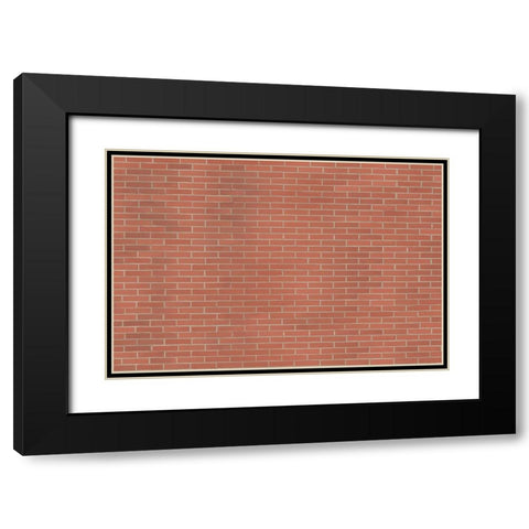 Texture 11 Black Modern Wood Framed Art Print with Double Matting by 1x Studio III