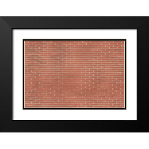 Texture 11 Black Modern Wood Framed Art Print with Double Matting by 1x Studio III