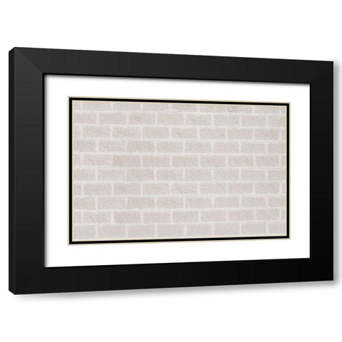 Texture 25 Black Modern Wood Framed Art Print with Double Matting by 1x Studio III
