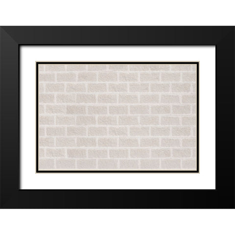 Texture 25 Black Modern Wood Framed Art Print with Double Matting by 1x Studio III