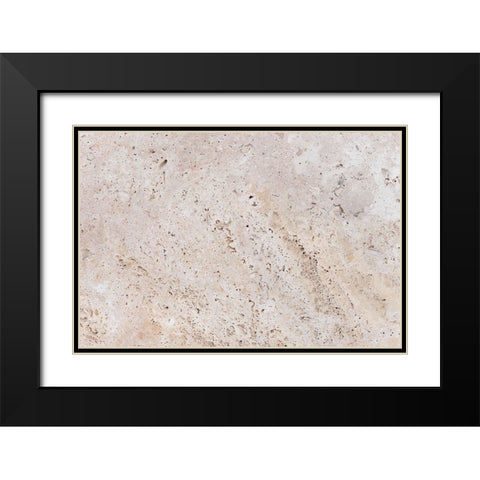 Texture 26 Black Modern Wood Framed Art Print with Double Matting by 1x Studio III