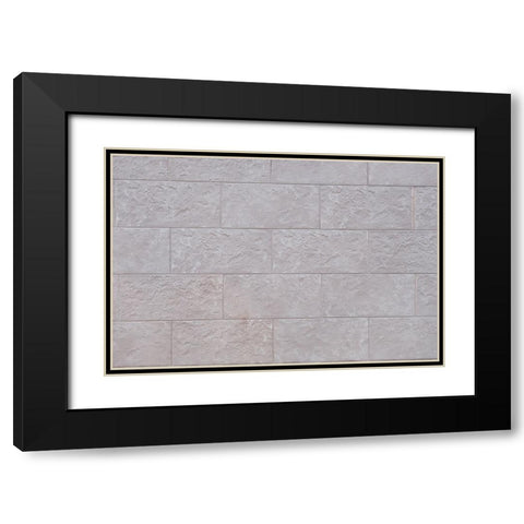 Texture 36 Black Modern Wood Framed Art Print with Double Matting by 1x Studio III