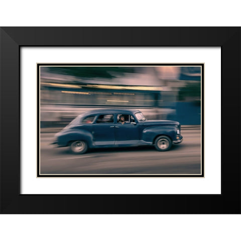 White Nails Black Modern Wood Framed Art Print with Double Matting by Bauer, Andreas