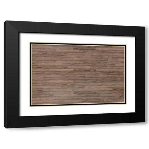 Texture 47 Black Modern Wood Framed Art Print with Double Matting by 1x Studio III