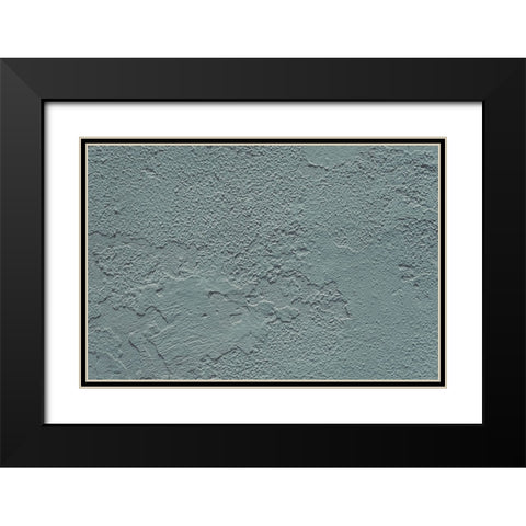 Texture 55 Black Modern Wood Framed Art Print with Double Matting by 1x Studio III