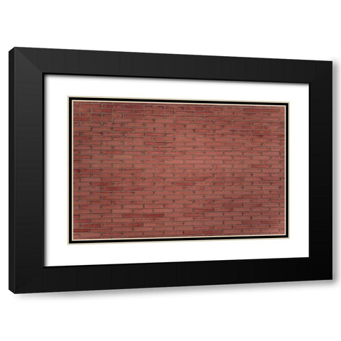 Texture 58 Black Modern Wood Framed Art Print with Double Matting by 1x Studio III