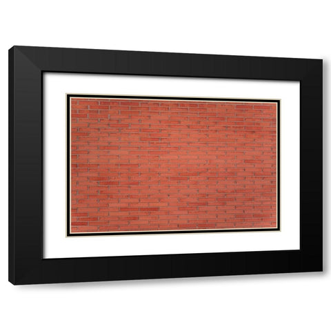 Texture 59 Black Modern Wood Framed Art Print with Double Matting by 1x Studio III
