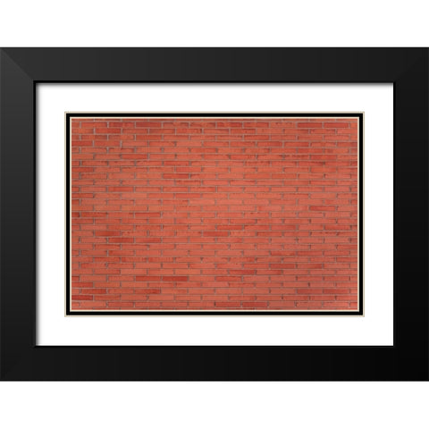 Texture 59 Black Modern Wood Framed Art Print with Double Matting by 1x Studio III