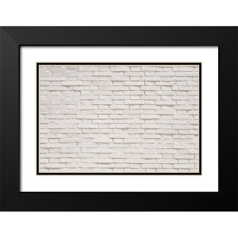 Texture 60 Black Modern Wood Framed Art Print with Double Matting by 1x Studio III