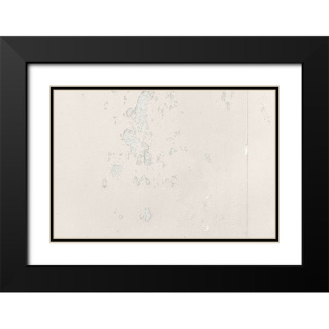 Texture 64 Black Modern Wood Framed Art Print with Double Matting by 1x Studio III