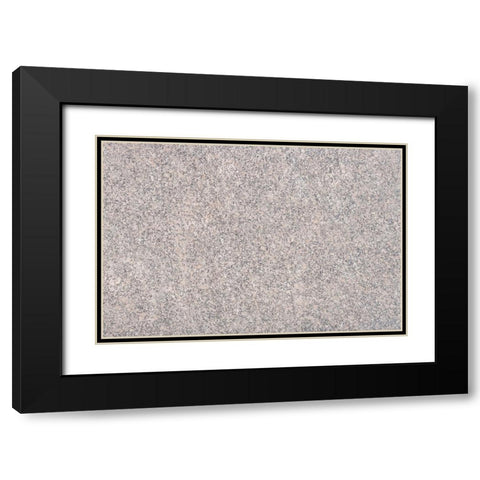 Texture 69 Black Modern Wood Framed Art Print with Double Matting by 1x Studio III