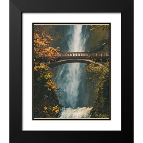 RIVendell Irl Black Modern Wood Framed Art Print with Double Matting by Pournader, Behdad