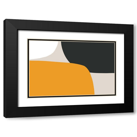 Time Of Your Life Black Modern Wood Framed Art Print with Double Matting by Uplusmestudio