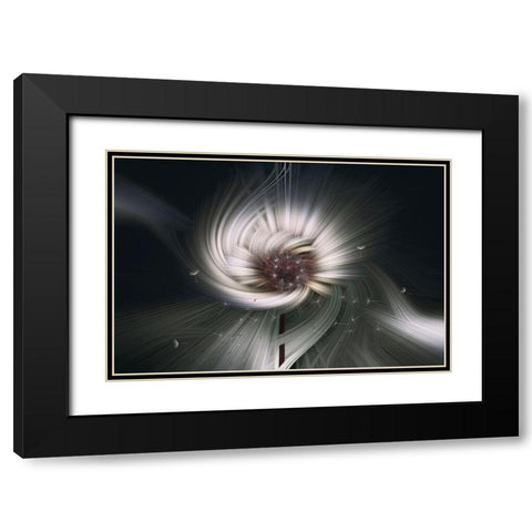 May it be Black Modern Wood Framed Art Print with Double Matting by Sherin.Abdou