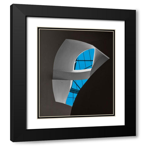 Architecture - Guggenheim Museum-Bilbao - Spain Black Modern Wood Framed Art Print with Double Matting by Orbach, Arnon