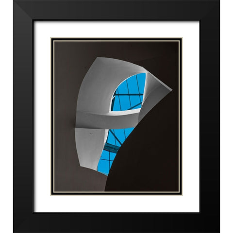 Architecture - Guggenheim Museum-Bilbao - Spain Black Modern Wood Framed Art Print with Double Matting by Orbach, Arnon