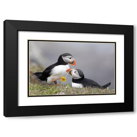 Propose Black Modern Wood Framed Art Print with Double Matting by Fu, Molly