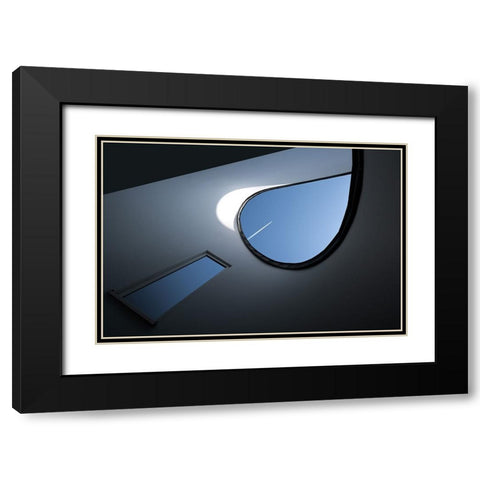 High In The Sky Black Modern Wood Framed Art Print with Double Matting by Endermann, Rolf