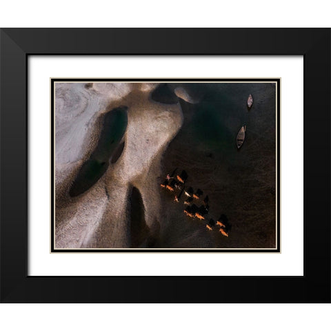 Beauty Of Nature ... Black Modern Wood Framed Art Print with Double Matting by Alam Khan, Rakibul