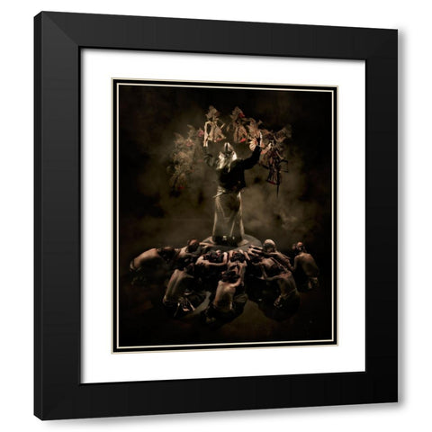Theatrical Black Modern Wood Framed Art Print with Double Matting by Herliyanto, Gatot