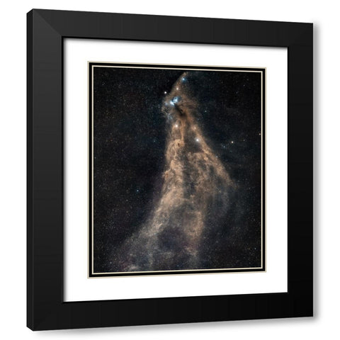 Southern Crown Black Modern Wood Framed Art Print with Double Matting by Chander, Vikas