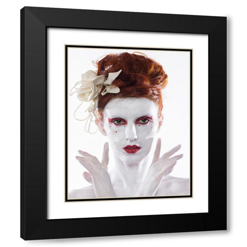 Bianco Black Modern Wood Framed Art Print with Double Matting by Photography Espressive