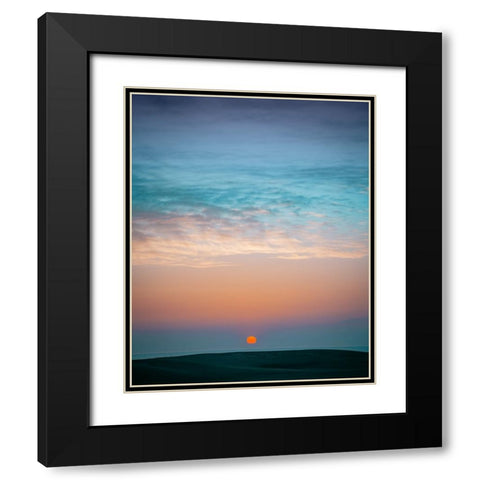 Dune In Japan 01 Black Modern Wood Framed Art Print with Double Matting by Ideharayuki