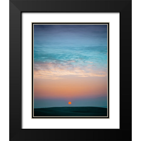 Dune In Japan 01 Black Modern Wood Framed Art Print with Double Matting by Ideharayuki