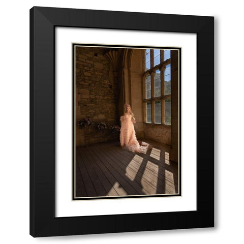 Lady Of The Manor Black Modern Wood Framed Art Print with Double Matting by Dixon, Colin