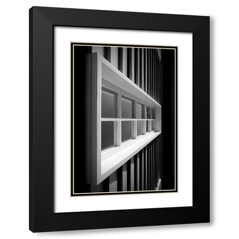 From Left To Right [1] Black Modern Wood Framed Art Print with Double Matting by Parola, Roberto