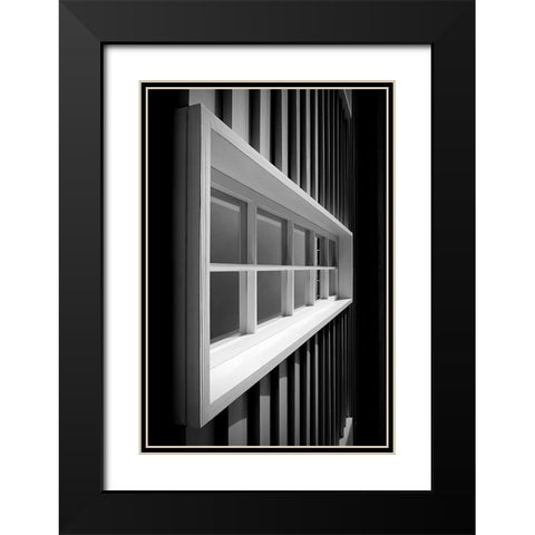 From Left To Right [1] Black Modern Wood Framed Art Print with Double Matting by Parola, Roberto