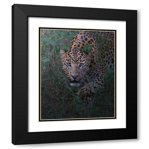 Seizing Of The Soul Black Modern Wood Framed Art Print with Double Matting by Rawat, Chaitanya