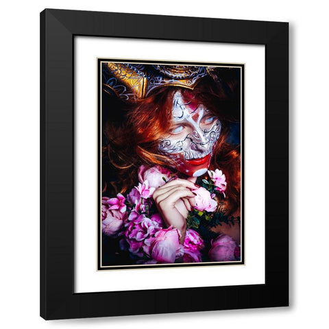I Have A Darkness Inside Of Me Black Modern Wood Framed Art Print with Double Matting by Bolgov (Axe), Ruslan