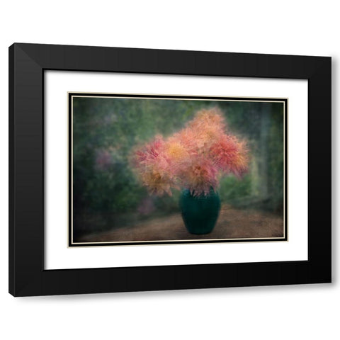 Indian Summer Black Modern Wood Framed Art Print with Double Matting by Holmstrom, Katarina