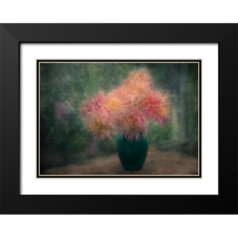Indian Summer Black Modern Wood Framed Art Print with Double Matting by Holmstrom, Katarina