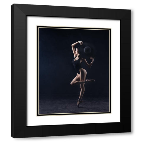 Untitled Black Modern Wood Framed Art Print with Double Matting by Suhardjo, Lisdiyanto