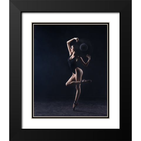 Untitled Black Modern Wood Framed Art Print with Double Matting by Suhardjo, Lisdiyanto