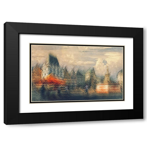 Trier Germany-A Beautiful City Black Modern Wood Framed Art Print with Double Matting by Van Der, Jan