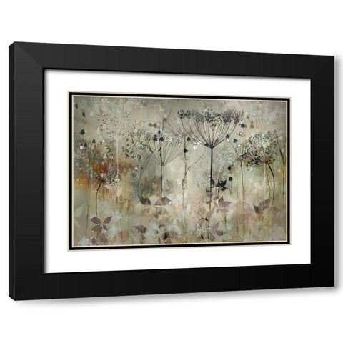 Autumn is coming Black Modern Wood Framed Art Print with Double Matting by Talen, Nel