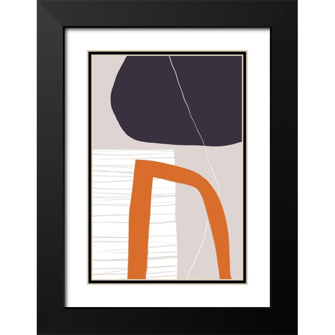 All I wanna do Black Modern Wood Framed Art Print with Double Matting by uplusmestudio