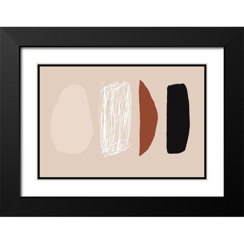 Trying to fit in Black Modern Wood Framed Art Print with Double Matting by uplusmestudio