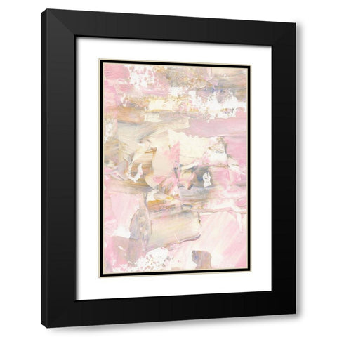 Distorted Spring Black Modern Wood Framed Art Print with Double Matting by uplusmestudio