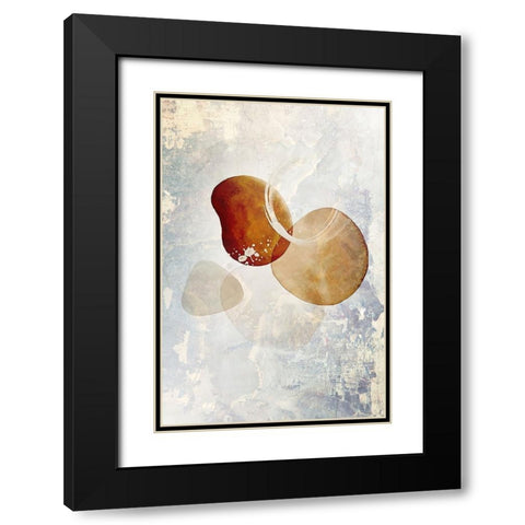 Boho art 6 Black Modern Wood Framed Art Print with Double Matting by Kulik, Rafal