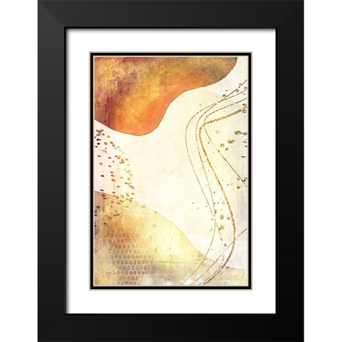 Boho art 12 Black Modern Wood Framed Art Print with Double Matting by Kulik, Rafal